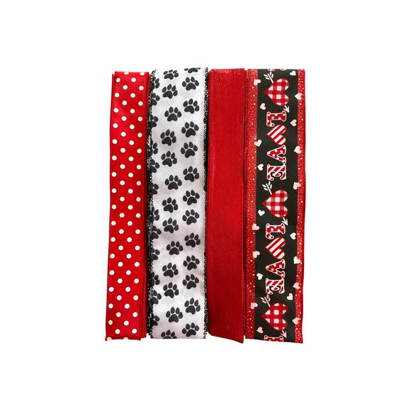 DIY Dog Pet Wreath Making Kit, Doghouse Shaped Sign Ribbon Bundle Set - Picture 3 of 11